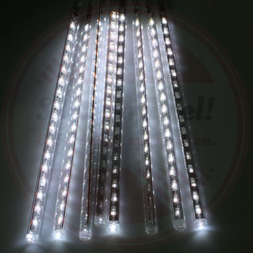LED Meteor Olvadást imitáló jégcsap 50cm Hideg Fehér LED Meteor Olvadást imitáló jégcsap 50cm Hideg Fehér