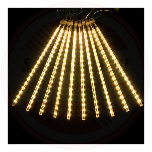 LED Meteor Olvadást imitáló jégcsap 50cm Meleg Fehér