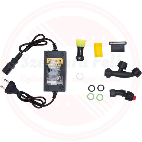 Procraft elektromos akkumulátoros háti permetezőgép 16 literes