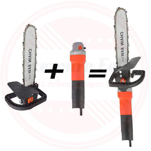 Láncfűrész adapter sarokcsiszoló flexhez 11.5"