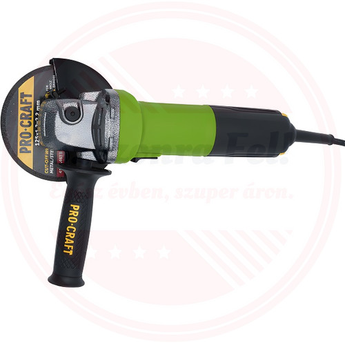 Procraft 850W Sarokcsiszoló 125mm PW1050