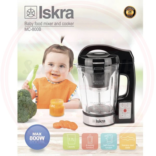 ISKRA BÉBIÉTEL KEVERŐ ÉS FŐZŐ MC-800B ISKRA BÉBIÉTEL KEVERŐ ÉS FŐZŐ MC-800B