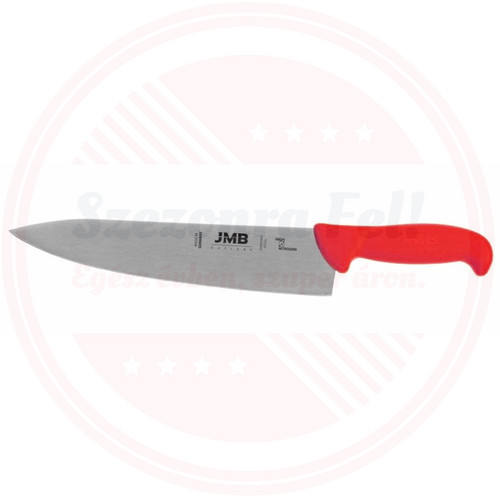 JMB szakácskés 250mm pengével piros(kifutó)