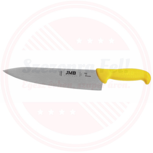JMB szakácskés 250mm pengével sárga(kifutó)