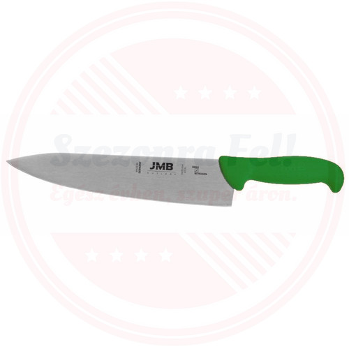 JMB szakácskés 250mm pengével zöld(kifutó)