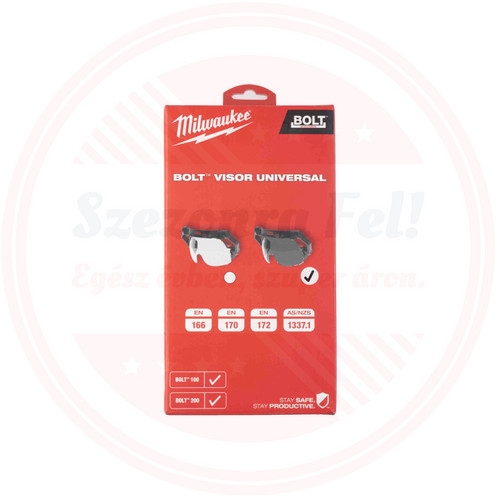 Milwaukee BOLT™ védőszemüveg univerzális, sötétített -1db