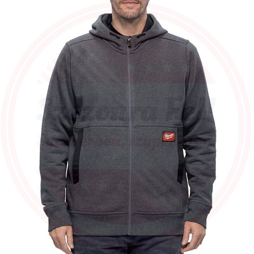 Milwaukee GRIDIRON™ Cipzáros pulóver (XL) - szürke