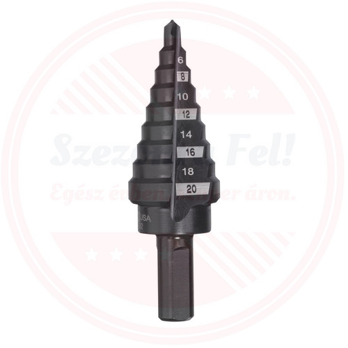 Milwaukee Lépcsős fúró 4-20 mm - 1 db Milwaukee Lépcsős fúró 4-20 mm - 1 db