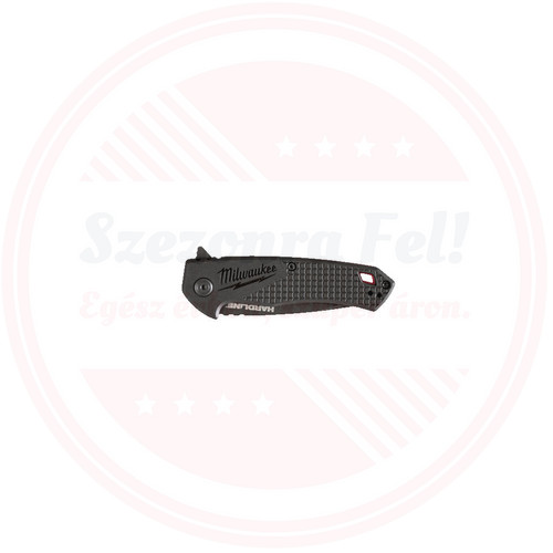 Milwaukee Összecsukható kés sima élű 64 mm, D2 acél, fekete - 1 db Milwaukee Összecsukható kés sima élű 64 mm, D2 acél, fekete - 1 db