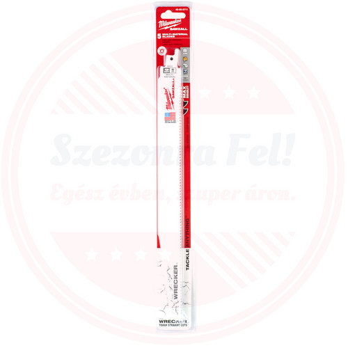 Milwaukee Szablyafűrészlap Wrecker 300 mm 7/11T - 5 db