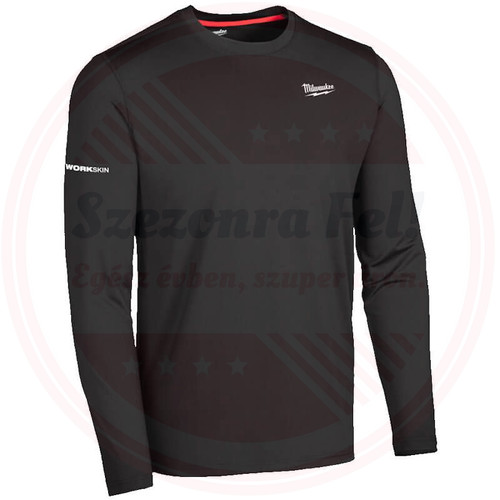 Milwaukee WORKSKIN™ Thermo Aláöltözet hosszú ujjú fekete S