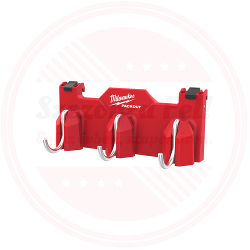 Milwaukee PACKOUT™ Oldalfelszerelés 3 részes kampó - 1 db