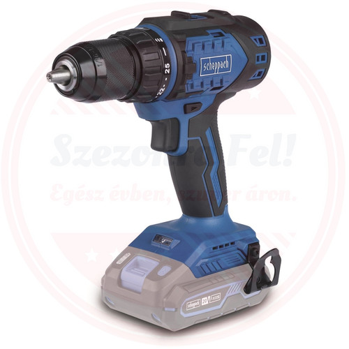 Scheppach BC-DD60-X akkus 2 sebességes fúró/csavarozó indukciós motorral IXES20V