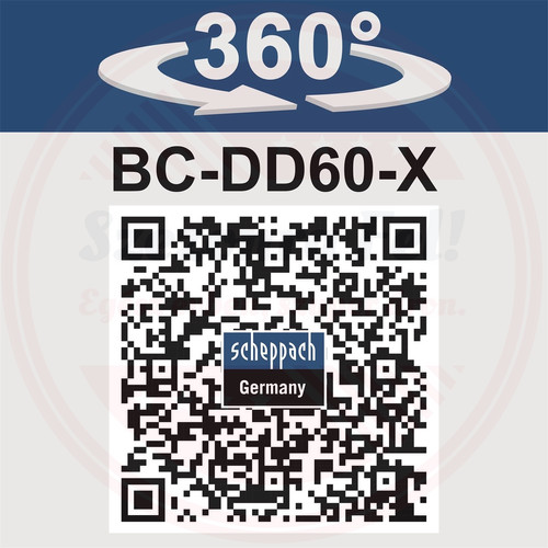 Scheppach BC-DD60-X akkus 2 sebességes fúró/csavarozó indukciós motorral IXES20V Scheppach BC-DD60-X akkus 2 sebességes fúró/csavarozó indukciós motorral IXES20V