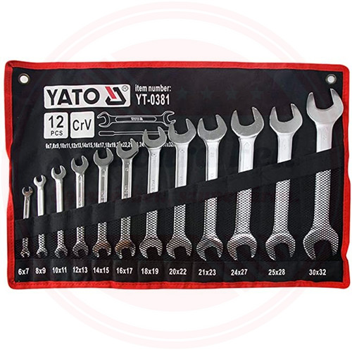 YATO Villáskulcs klt. 12 részes 6-32 mm CrV