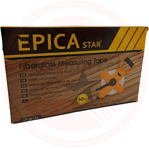 Epica Star Üvegszálas Keretes Mérőszalag 50m