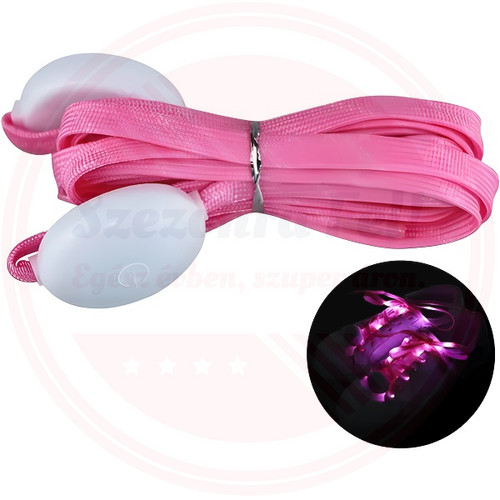 Világító Cipőfűző Pink