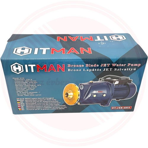 Hitman kerti jet szivattyú bronz lapáttal 2750W HT-JBR-6832