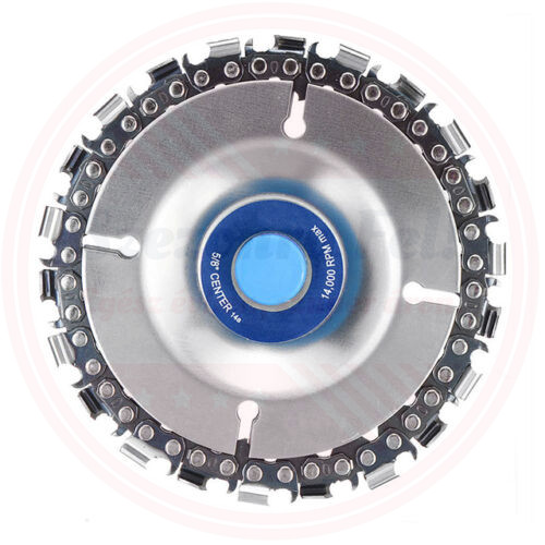 Láncfűrész korong lánctárcsa sarokcsiszolóhoz flexhez 115 mm vagy 125 mm