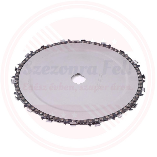 Láncos vágókorong fűkaszához bozótvágóhoz 230mm x 25,4mm