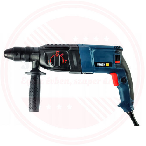 Black 3 funkciós 2500W ütvefúró és vésőkalapács 12253