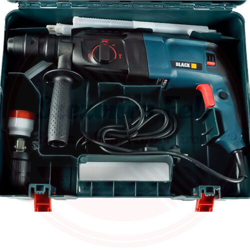 Black 3 funkciós 2500W ütvefúró és vésőkalapács 12253