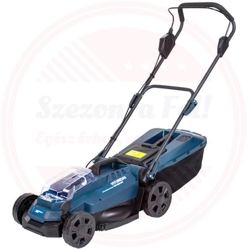 Hyundai HYD-4330-20V akkumulátoros fűnyíró 20V, 33 cm, akkumulátorral és töltővel