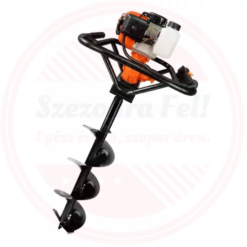 Supamaster SM-7600 benzines talajfúrógép, 82 cm³, 8,5 LE