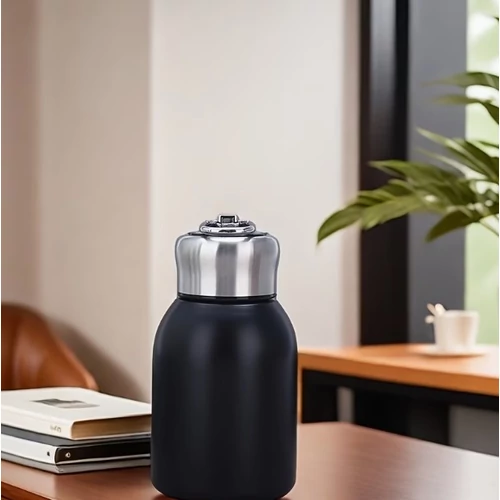Mini rozsdamentes acél termosz 300 ml – Vákuumszigetelt utazópalack