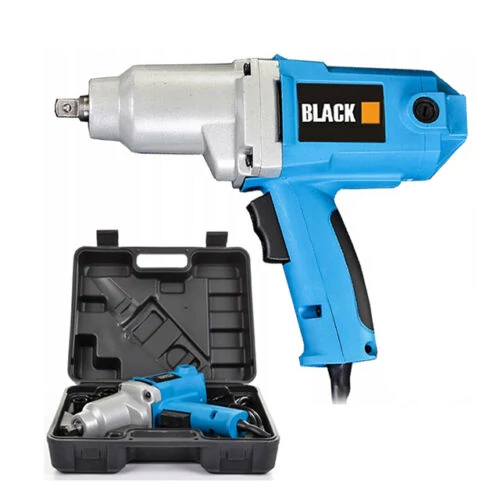 Black elektromos csavarkulcs készlet 800W 4 fejjel 12060