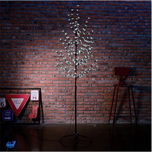 LED Dekorációs Fa 130cm Hideg fehér