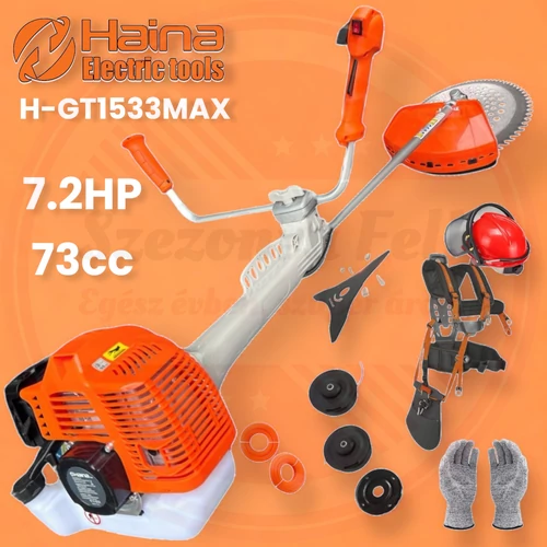 Haina Benzinmotoros Fűkasza 7,2LE H-GT-1533MAX 