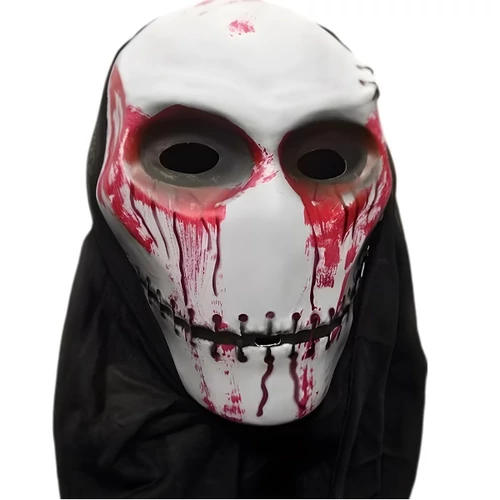 Rémisztő Véres Varrott Szájú Maszk-Halloween, Farsangi jelmezhez