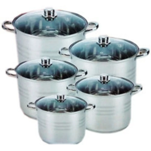 Bachmayer 10 db-os inox fazék készlet BM-2920