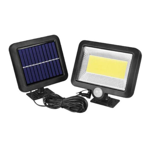 Kültéri COB LED napelemes fali lámpa mozgásérzékelővel SL-F100