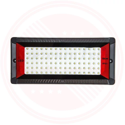 Kültéri LED reflektor 100W IP65 28cm 96 LED