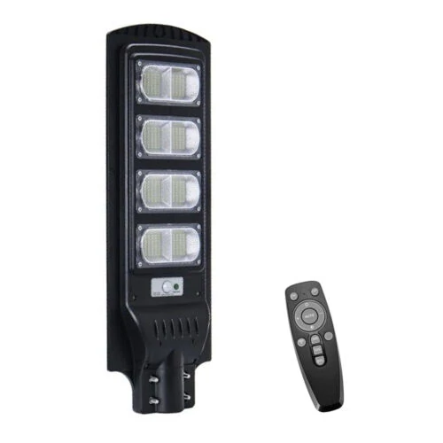 Napelemes mozgásérzékelős LED lámpa távirányítóval 360W J55-DK-480W
