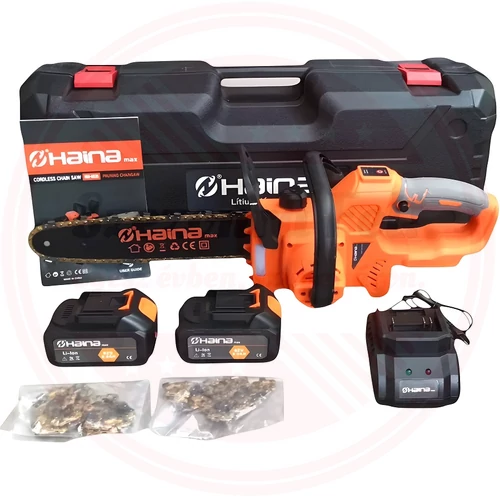 Haina Dupla Akkumulátoros 12&quot; Láncfűrész 62V HM-6825