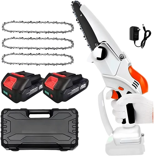 Kraftech Mini Láncfűrész 2 db akksival 3 db lánccal 48V KT/BCHS-48iPro