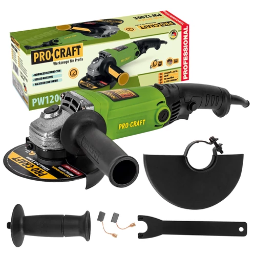Procraft Sarokcsiszoló 1200W PW1200E