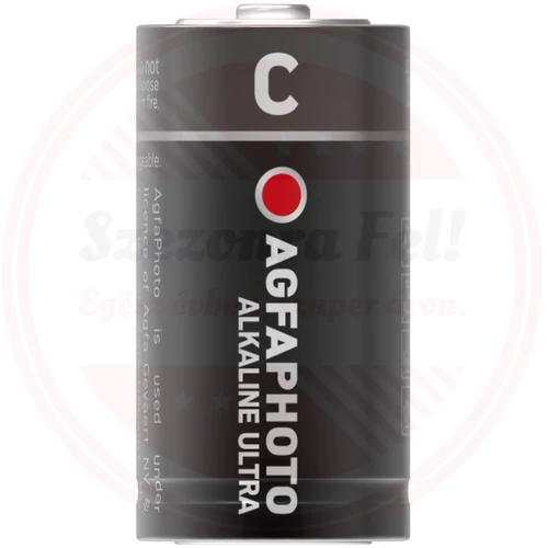 Agfaphoto Ultra Alkáli Baby elem C B2
