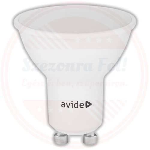 Avide LED Spot Alu+plastic 7W GU10 NW 4000K izzó