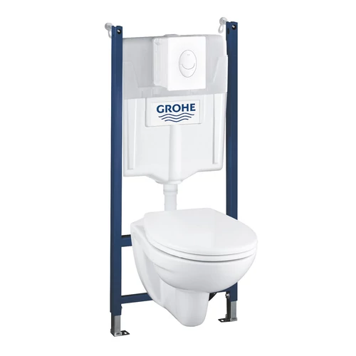Grohe Solido Compact Alpin fehér 4-az-1-ben szett WC-kerámiával