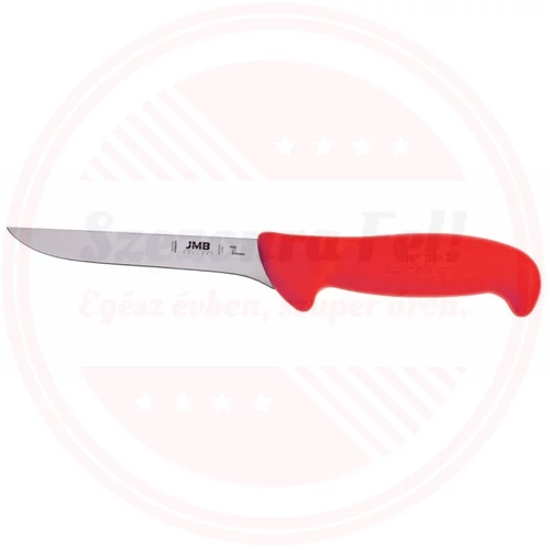 JMB csontozókés egyenes 125mm pengével piros