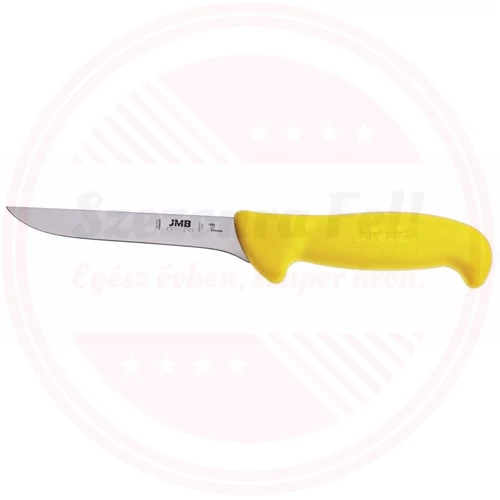 JMB csontozókés egyenes 125mm pengével sárga