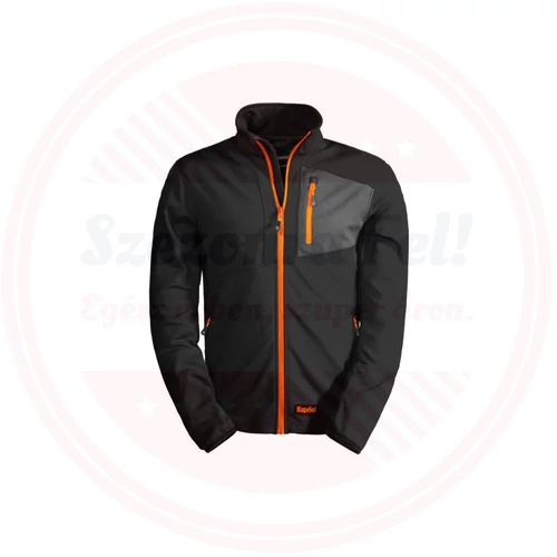 Kapriol TECH fleece mikropolár felső fekete 2XL