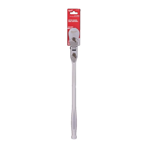 Milwaukee 1/2' Racsnis csuklós hajtókar hosszított 457.2mm - 1 db