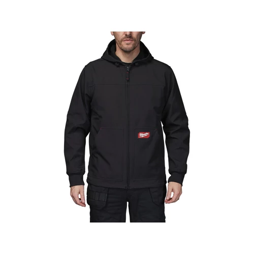 MILWAUKEE Freeflex™ Softshell kapucnis dzseki fekete 2XL-es
