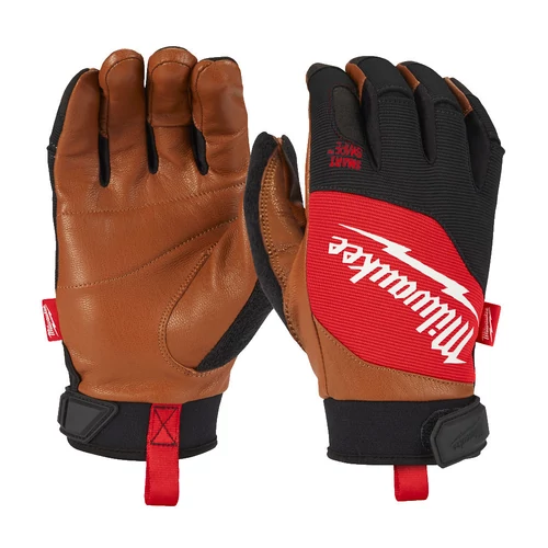 Milwaukee Hibrid bőr védőkesztyű - XL/10 - 1 pár