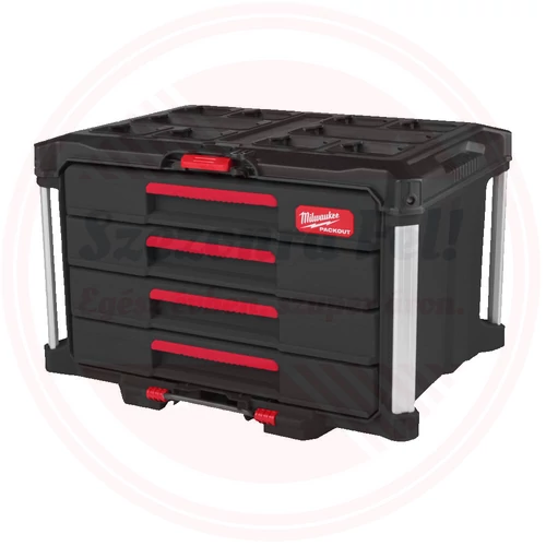 Milwaukee PACKOUT™ Tároló Láda 4 fiókos - 1db